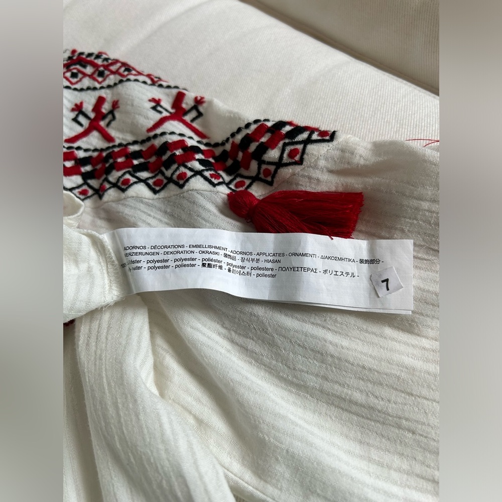 ZARA COTTON TOP - Picture 9 of 9